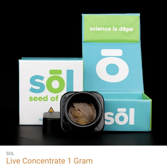 Seed of Life Labs - Seed of Life Labs - Modified Gas Live Concentrate 1g - 1