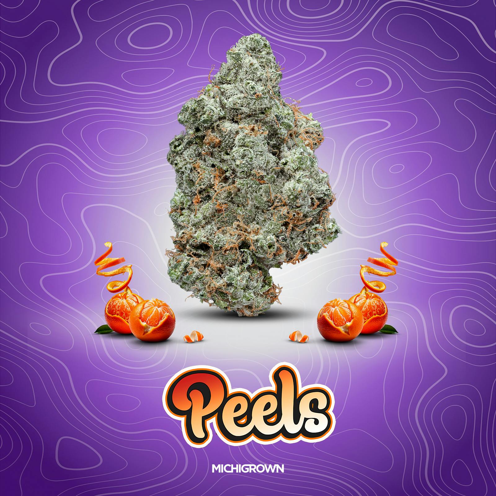 MICHIGROWN - PEELS - 3.5 GRAMS - PREMIUM FLOWER - JARS - 1