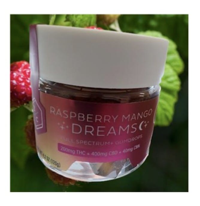 Above All Greenery - Brand - Raspberry Mango Gummies 200mg - 1