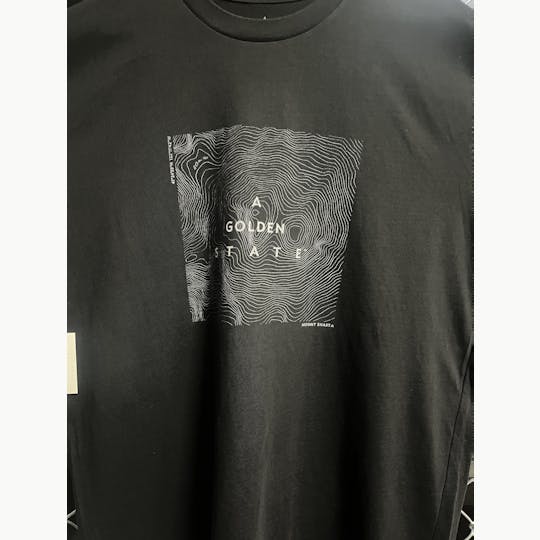 A Golden State - Black – T-Shirt – Triple Extra Large - 1