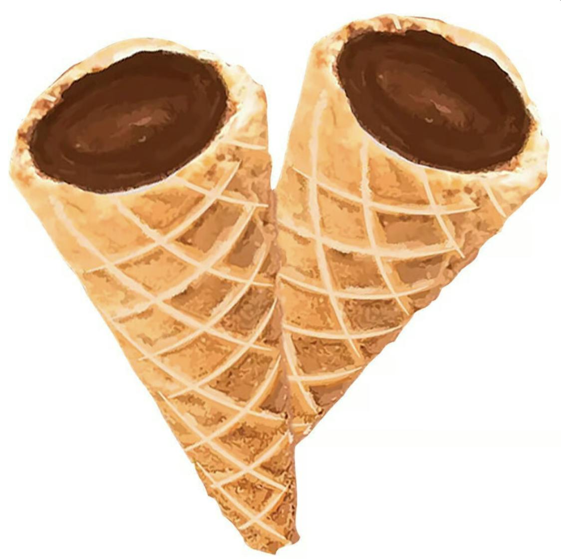 A-Ha - A-Ha! - 10mg Caramel Chocolate Live Rosin Waffle Cones - 2pk - 1