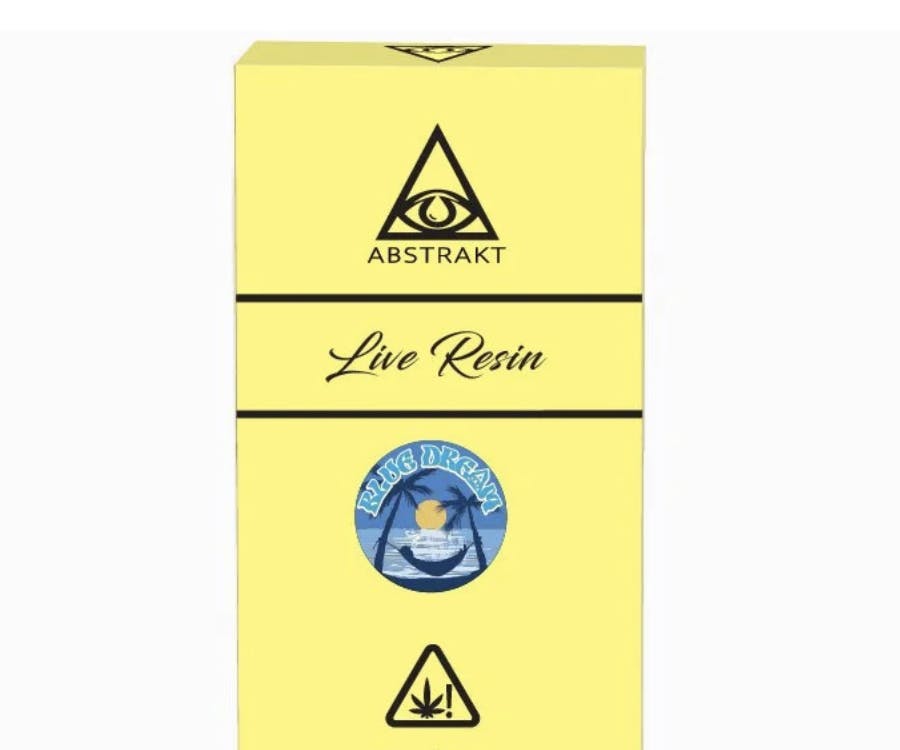 Abstrakt - Abstrakt - Blue Dream Live Resin 0.5g Cartridge - 1