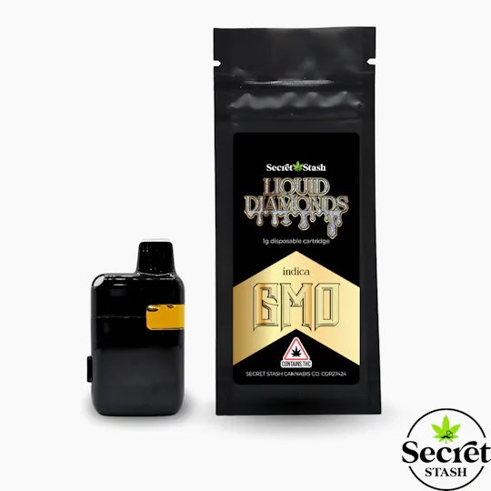Secret Stash - Secret Stash | Disposable Cart | Liquid Diamonds | GMO | 1g - 1