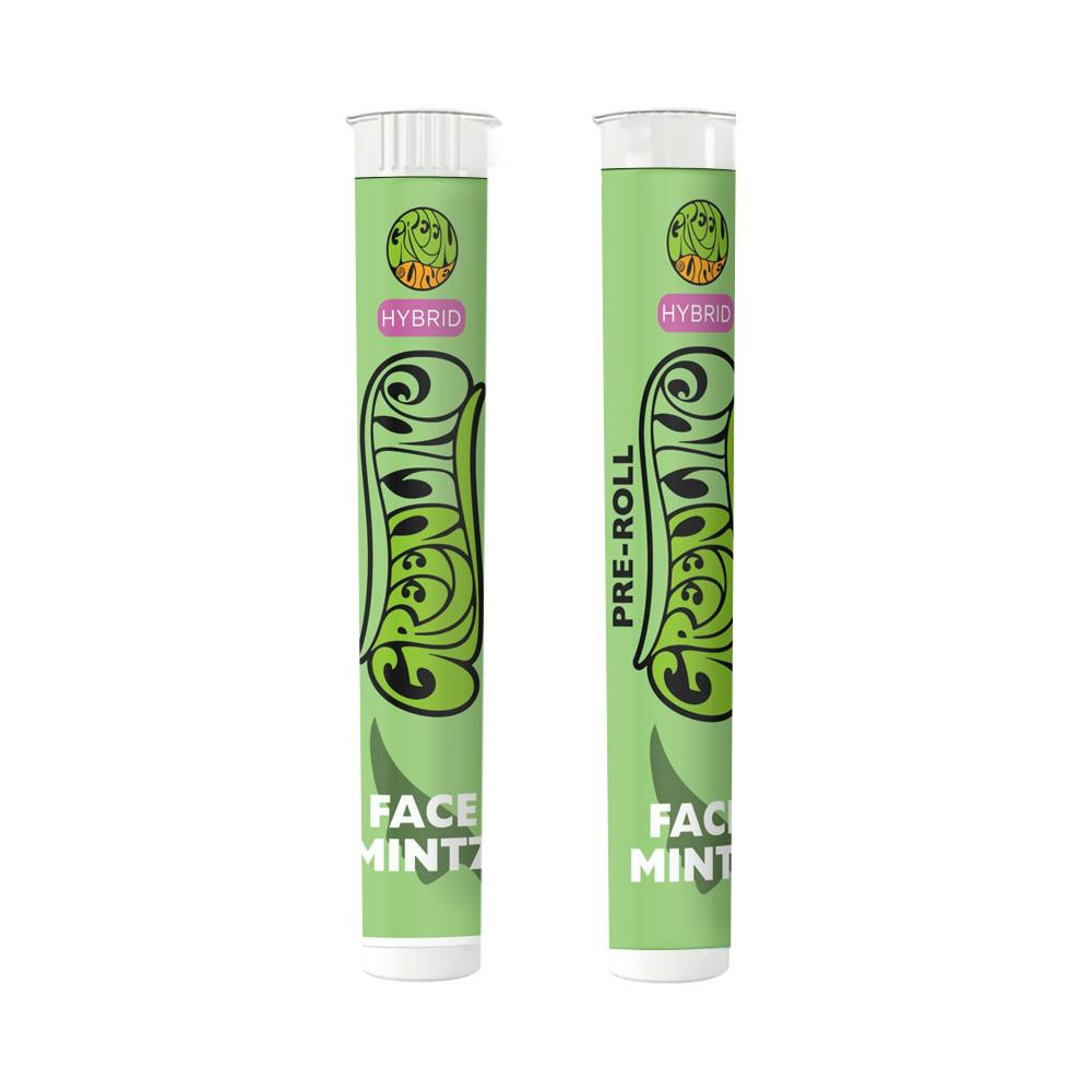 Greenline - Face Mintz- Indoor Flower Pre-Roll - Hybrid - 1g - 1