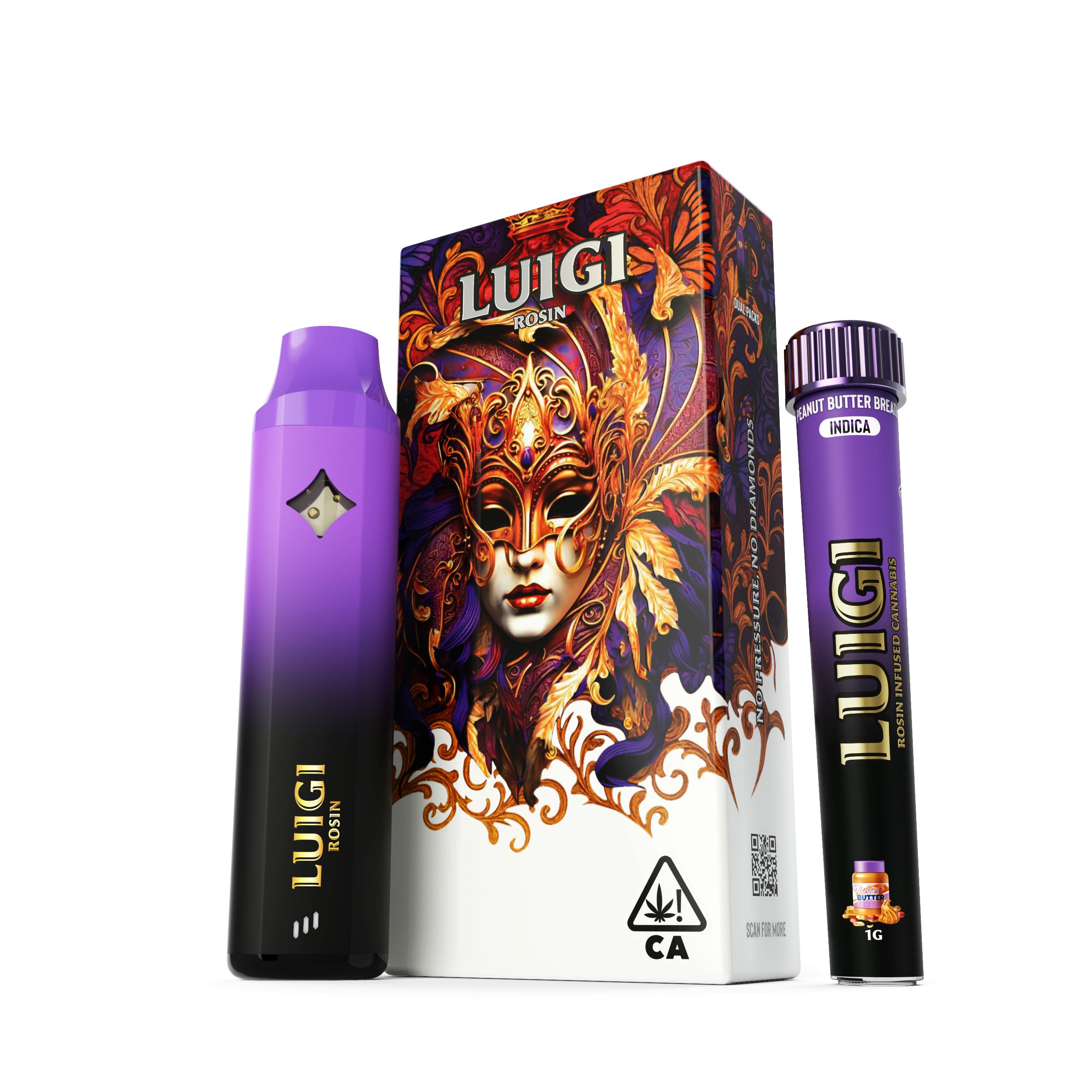 Luigi - Peanut Butter Breath V1 Rosin Dual Pack - 1