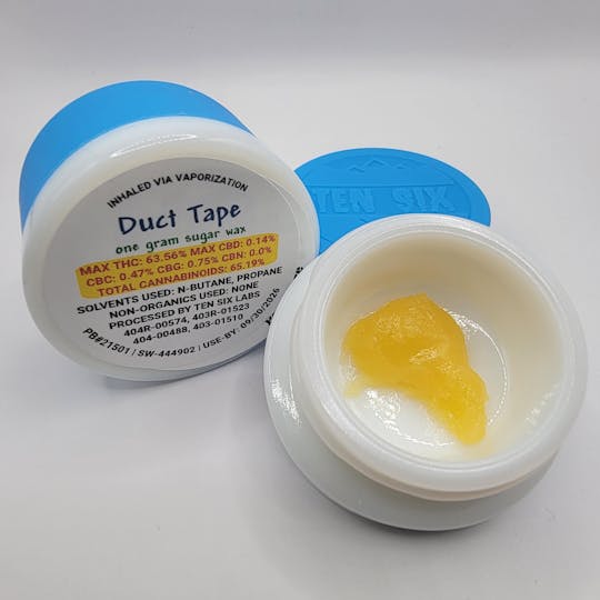 Ten Six Labs - Duct Tape - 1g Sugar Wax - 1