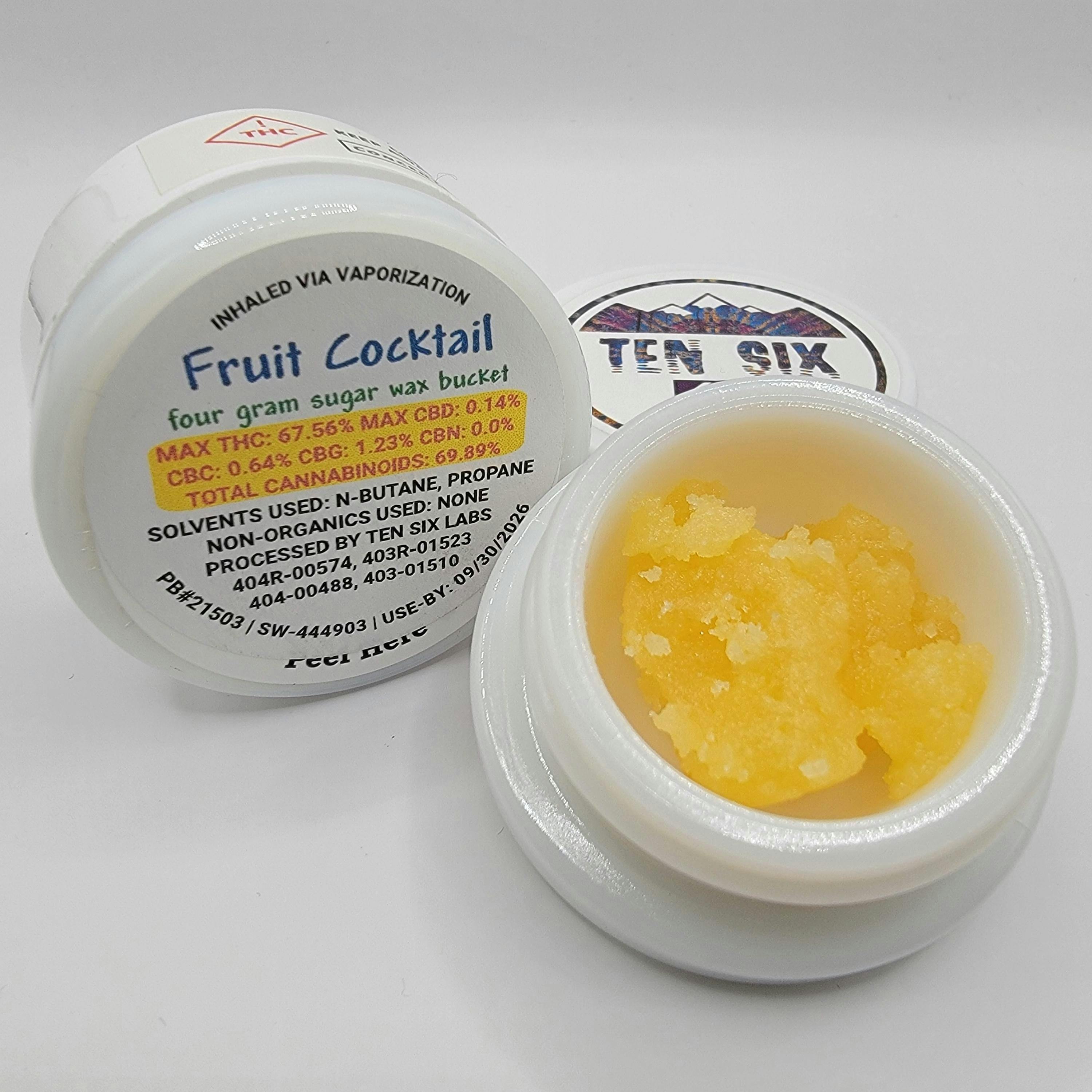 Ten Six Labs - Fruit Cocktail - 4g Sugar Wax - 1