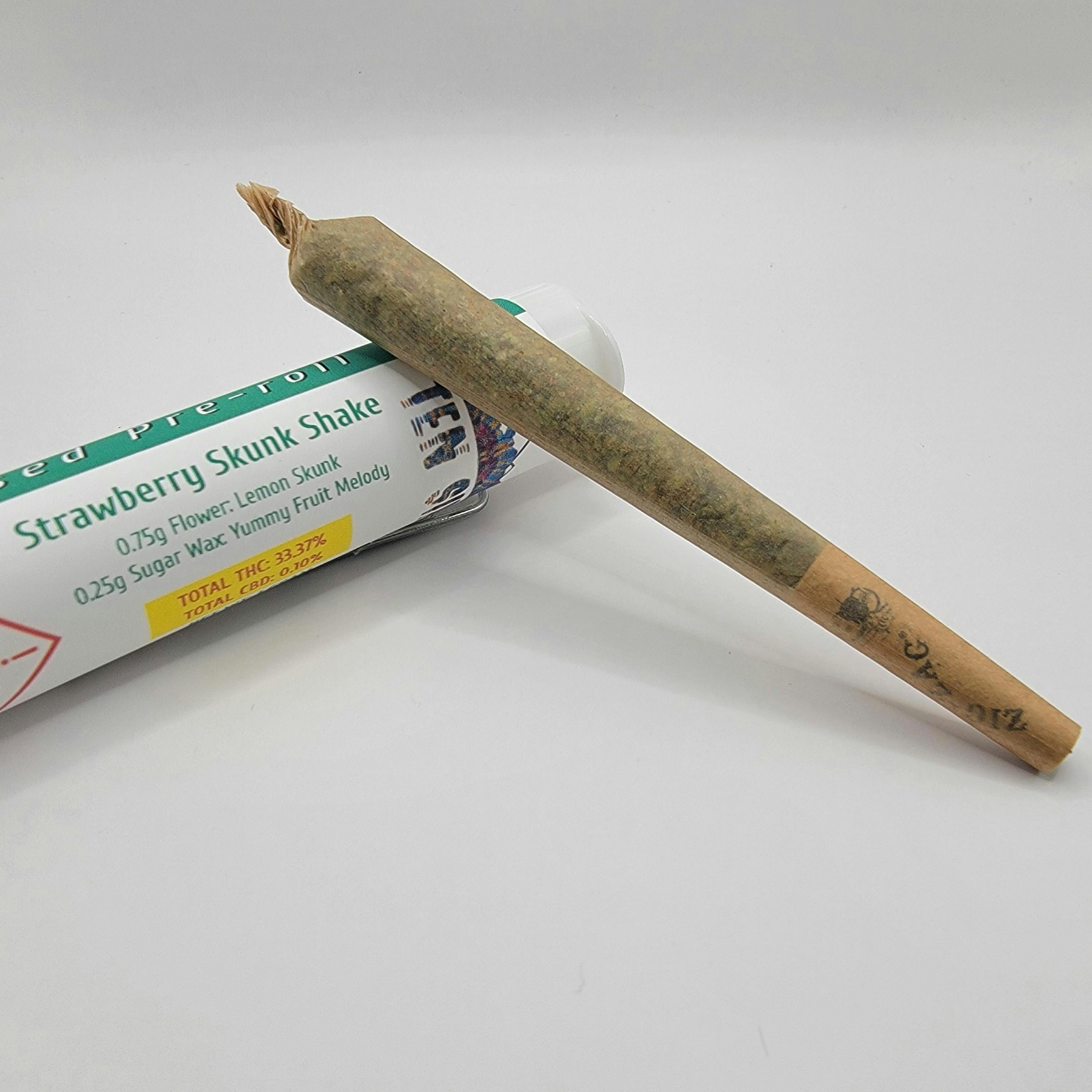 Ten Six Labs - Strawberry Skunk Shake - Sativa Infused Pre-roll - 1