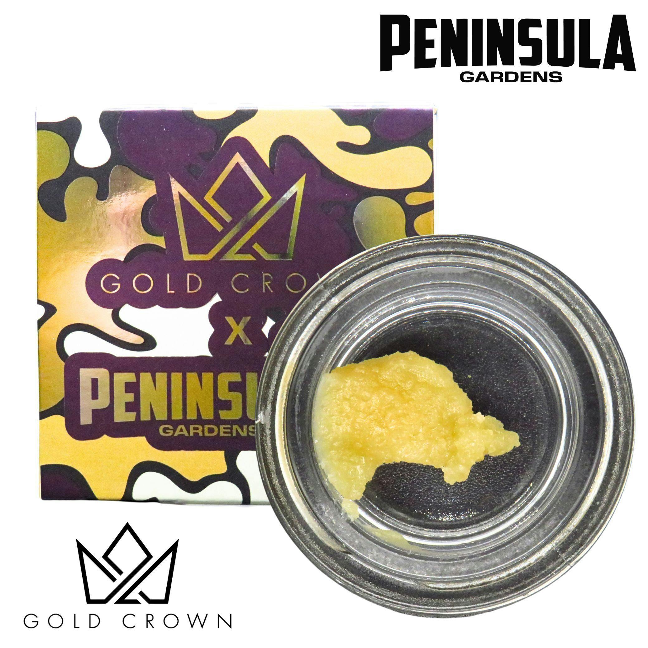 Gold Crown - Gold Crown x Peninsula Gardens - Candy Blues | Budder 1g - 1