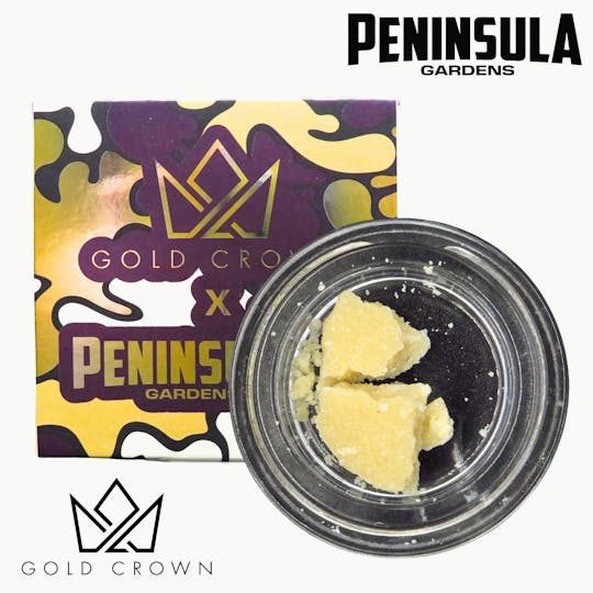 Gold Crown - Gold Crown x Peninsula Gardens - Candy Blues | Crumble 1g - 1