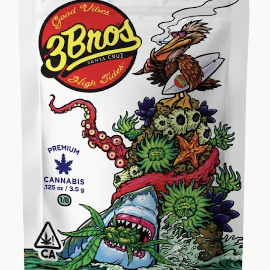 3 Bros Grow - Blue Dream 3.5g Flower - 1