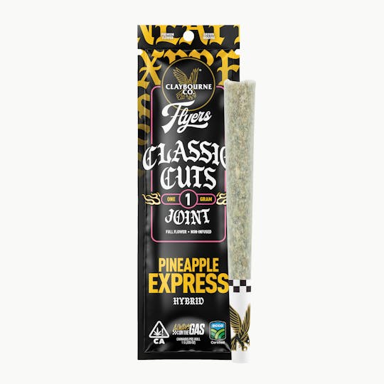 Claybourne Co. - Pineapple Express (1g) - Classic Cuts Flyers - 1