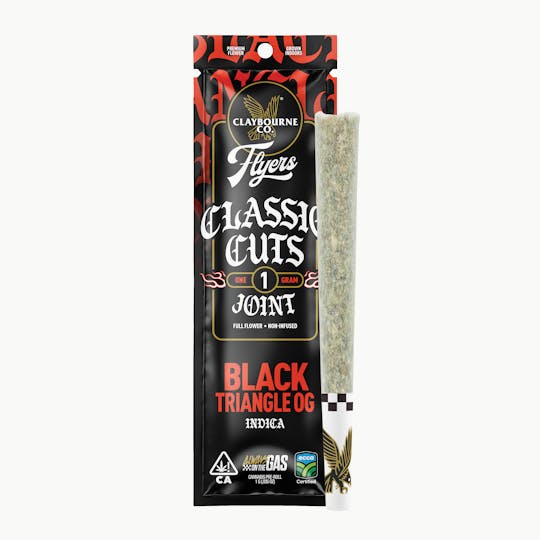 Claybourne Co. - Black Triangle OG (1g) - Classic Cuts Flyers - 1