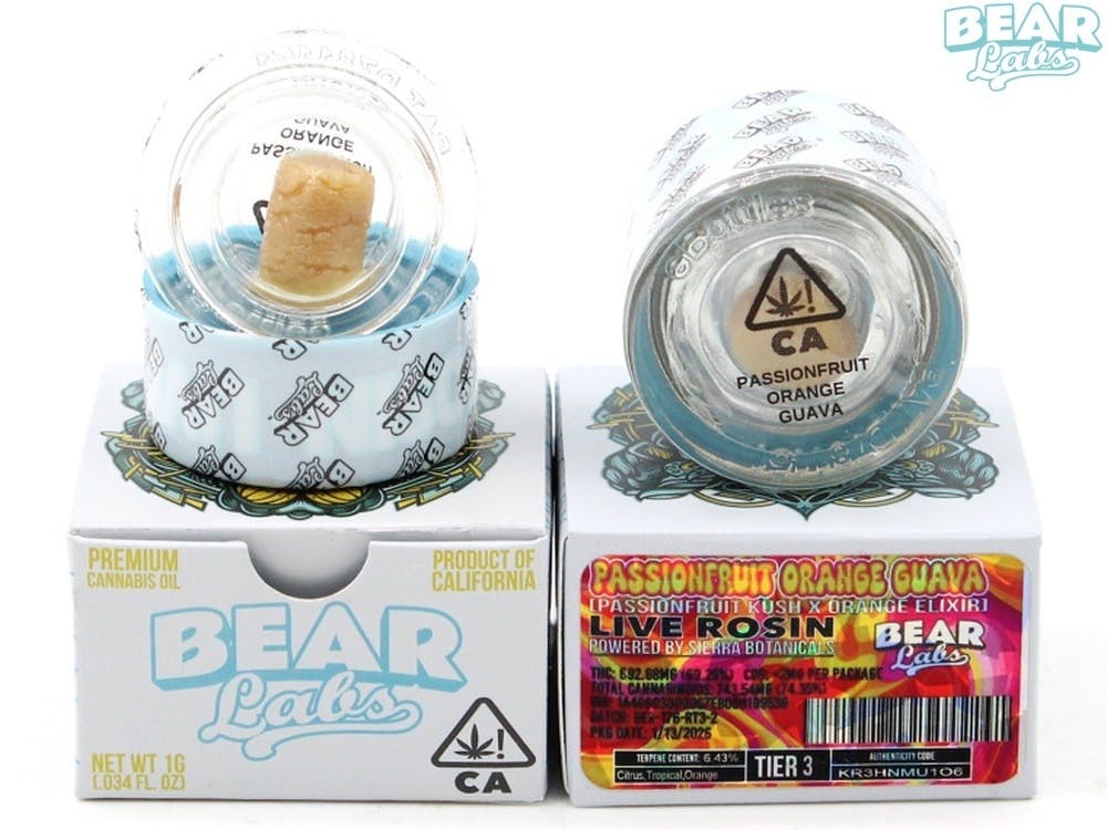 Bear Labs - Passionfruit Orange Guava - 1