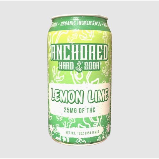 Anchored - Anchored | Lemon Lime Hard Soda | 25mg - 1