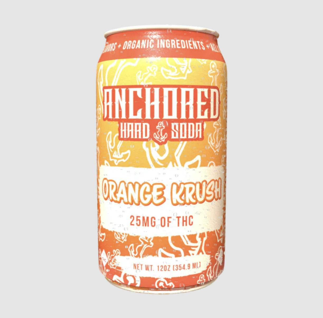 Anchored - Anchored | Orange Krush Hard Soda | 25mg - 1