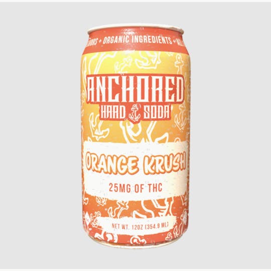 Anchored - Anchored | Orange Krush Hard Soda | 25mg - 1
