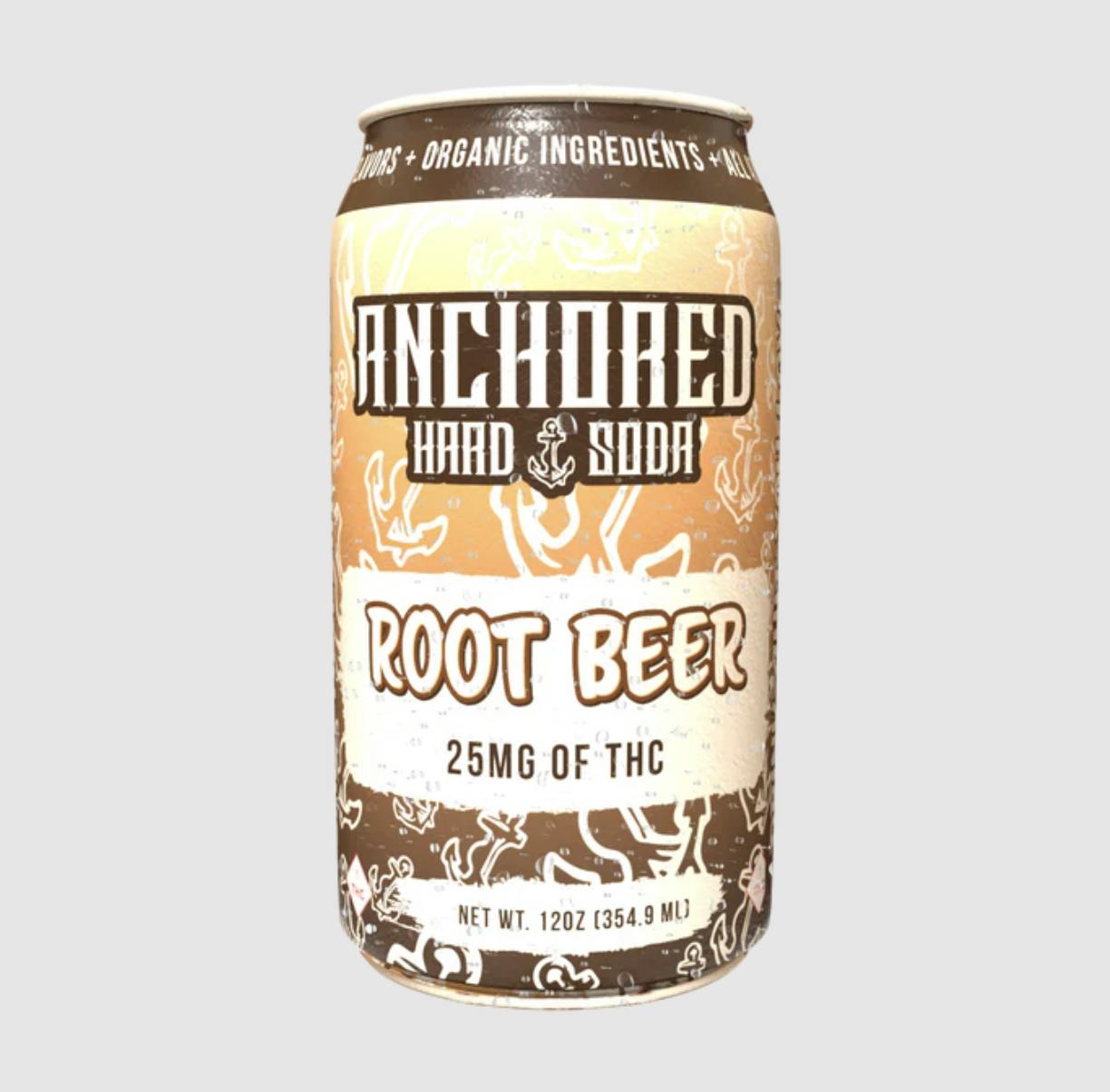 Anchored - Anchored | Root Beer Hard Soda | 25mg - 1
