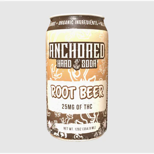 Anchored - Anchored | Root Beer Hard Soda | 25mg - 1