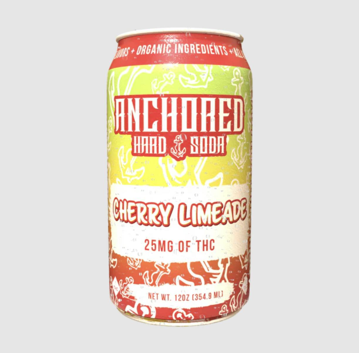 Anchored - Anchored | Cherry Limeade Hard Soda | 25mg - 1