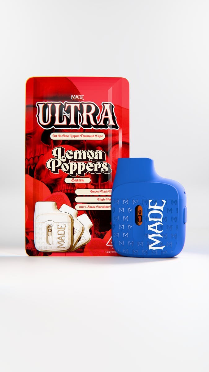 MADE - MADE | ULTRA | Lemon Poppers | Disposable | 1g - 1