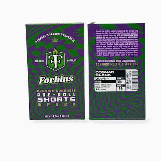 Forbins Finest - Cognac Dogwalkers Mini Pre-Rolls 5pk - 2.5g - 1