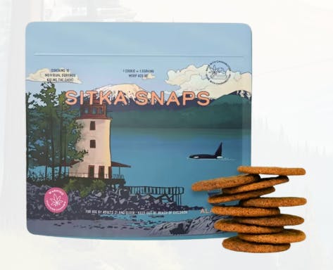 Baked Alaska - Sitka Snaps Cookies 10mg - 10pk - 1