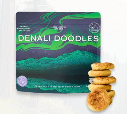 Baked Alaska - Denali Doodles Cookies 10mg - 10pk - 1