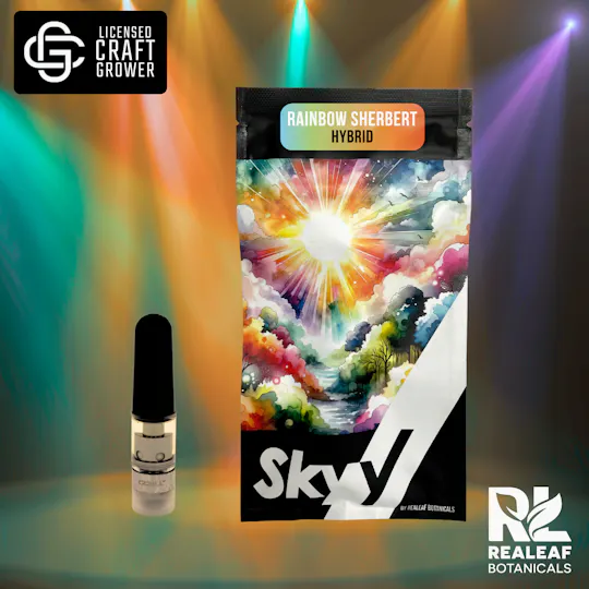 Realeaf Botanicals - Rainbow Sherbert Cartridge 0.3g - 1