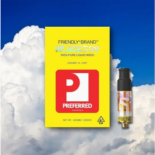 Friendly Brand - Friendly x Preferred | Red Paint | Cured Nuresin Cartridge | 1g - 1