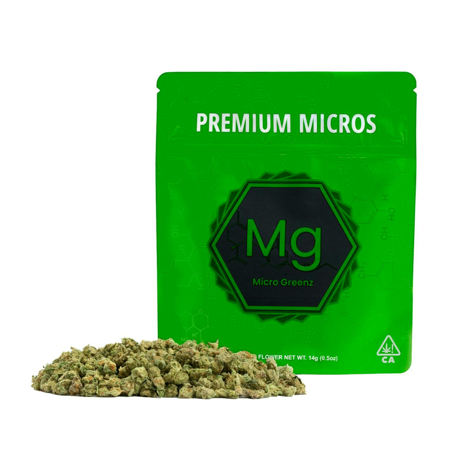 Micro Greenz - Micro Greenz | Papaya x Purple Punch | Premium Flower | Smalls | 14g - 1