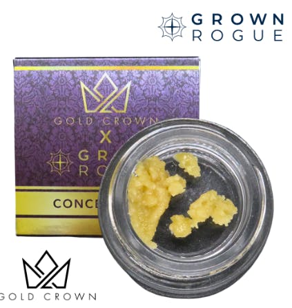 Gold Crown - Gold Crown x Grown Rogue | Budder 1g | Rainbow Runtz - 1