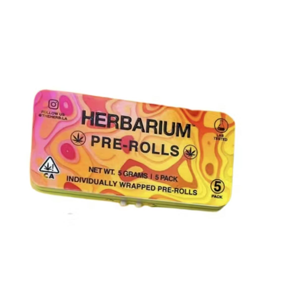 Herbarium - Herbarium | Zerbert .3G Pre-Roll (5 Pack) | Preroll | 0.3g - 1