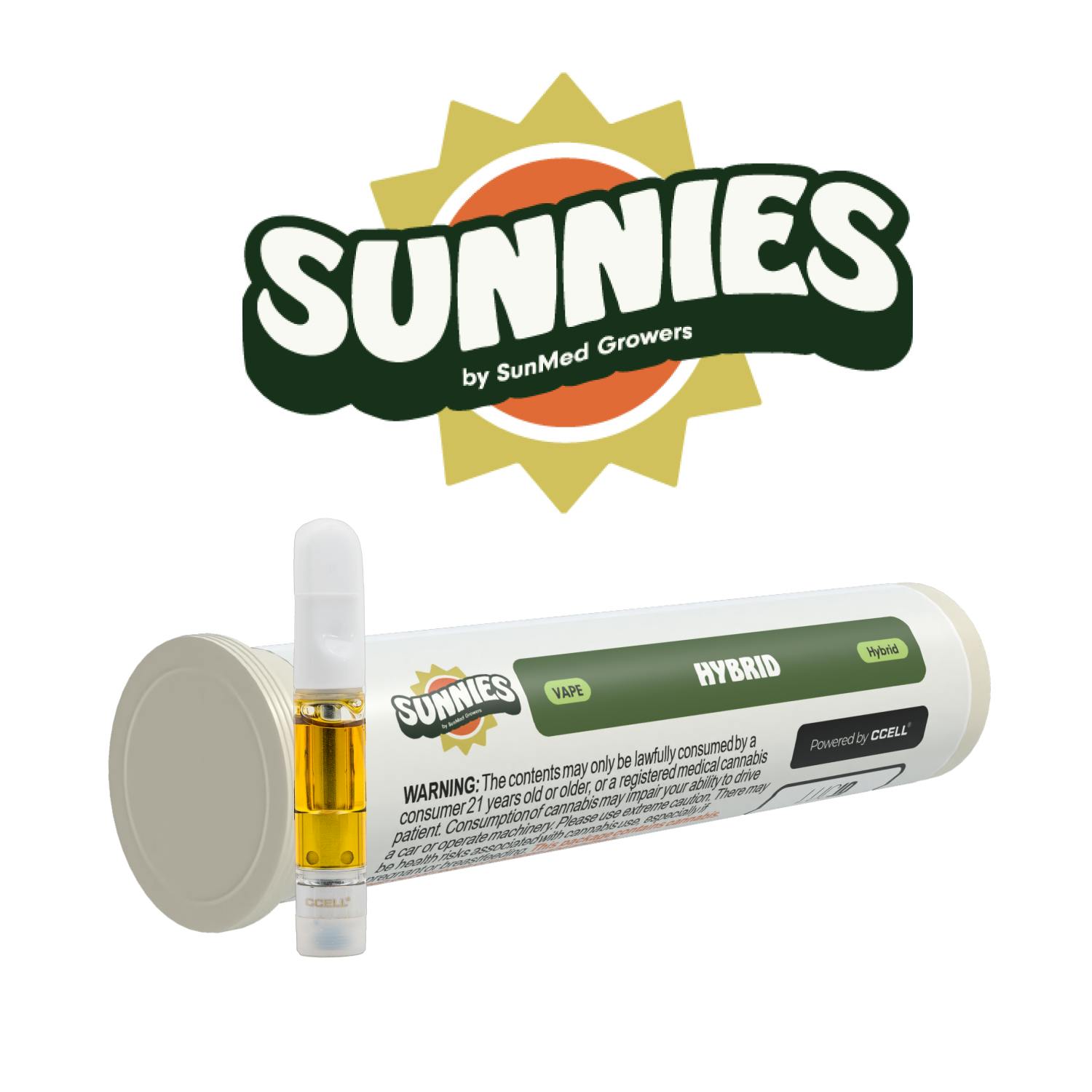 SunMed Growers - Cherry Pineapple Zlushie Distillate Vape 0.5g - 1