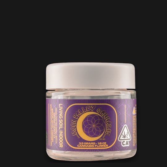 Moon Valley Cannabis - Brides Maid Indoor Living Soil Flower 3.5 Gram Jar - 1