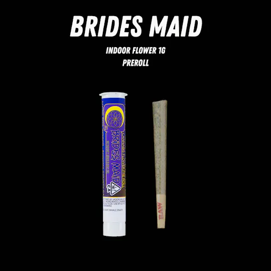 Moon Valley Cannabis - Brides Maid Indoor 1G Flower Preroll - 1