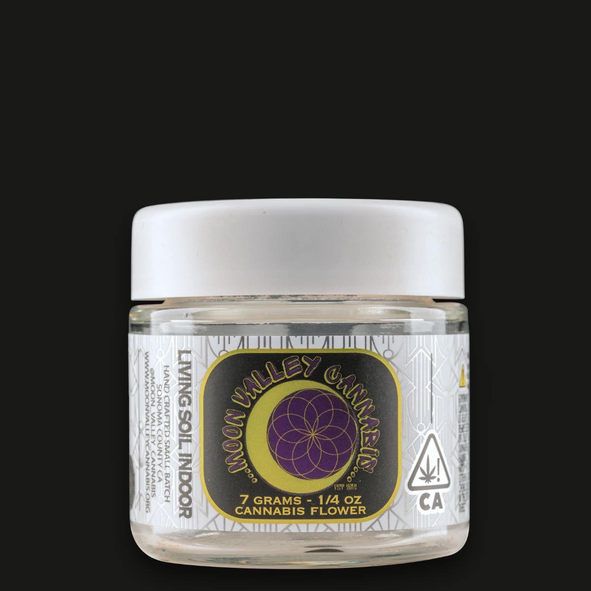 Moon Valley Cannabis - Grape Gas Indoor Living Soil Flower Smalls 7 Gram Jar - 1