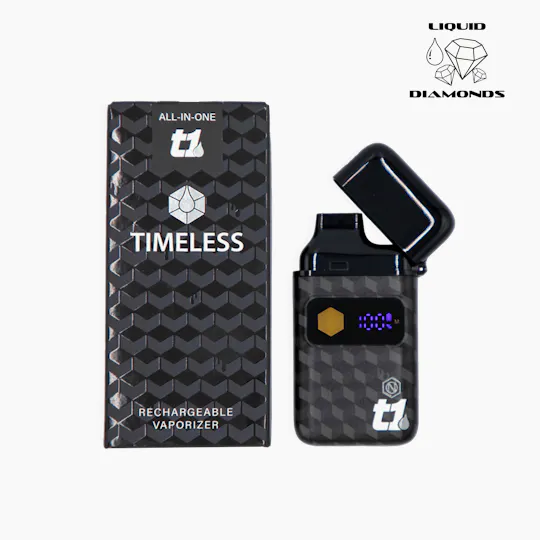 Timeless Vapes - Gluetopia | NOIR Liquid Diamonds T1 Disposable | 1g - 1