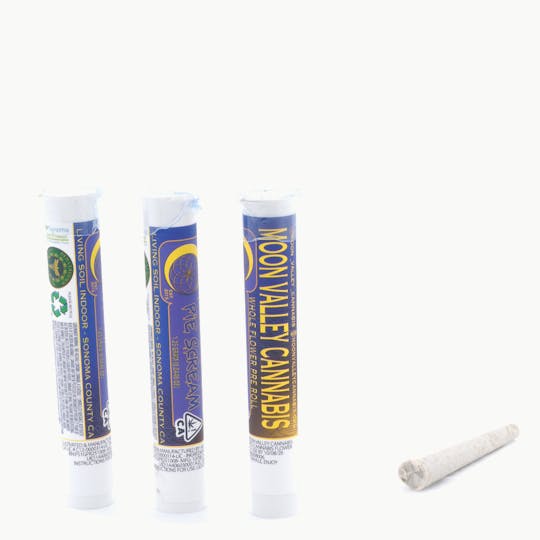 Moon Valley Cannabis - Pie Scream Indoor Living Soil Flower 1.25 Gram Pre Roll - 1