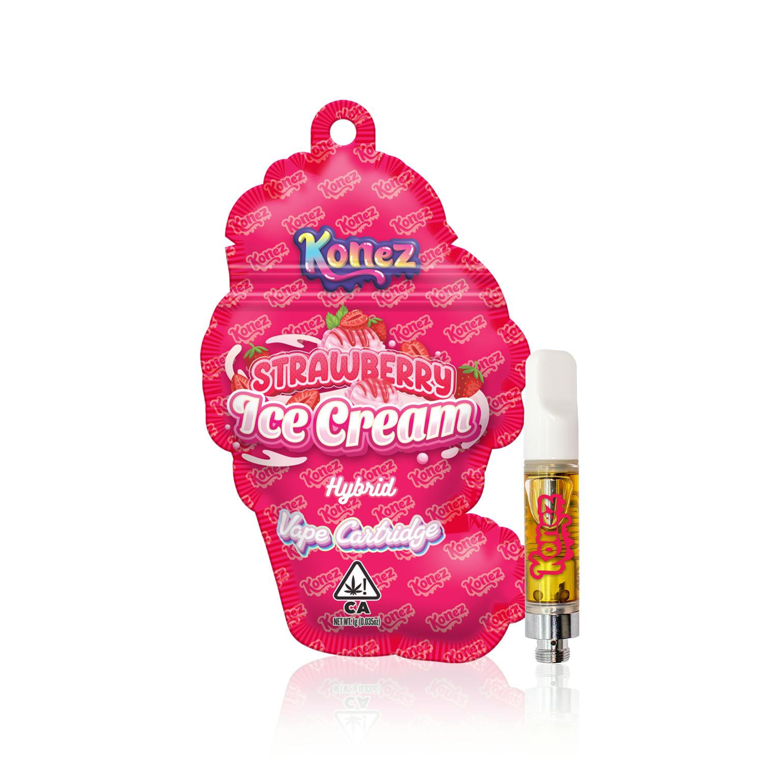 Konez - Strawberry Ice Cream - Cartridge 1000mg - 1