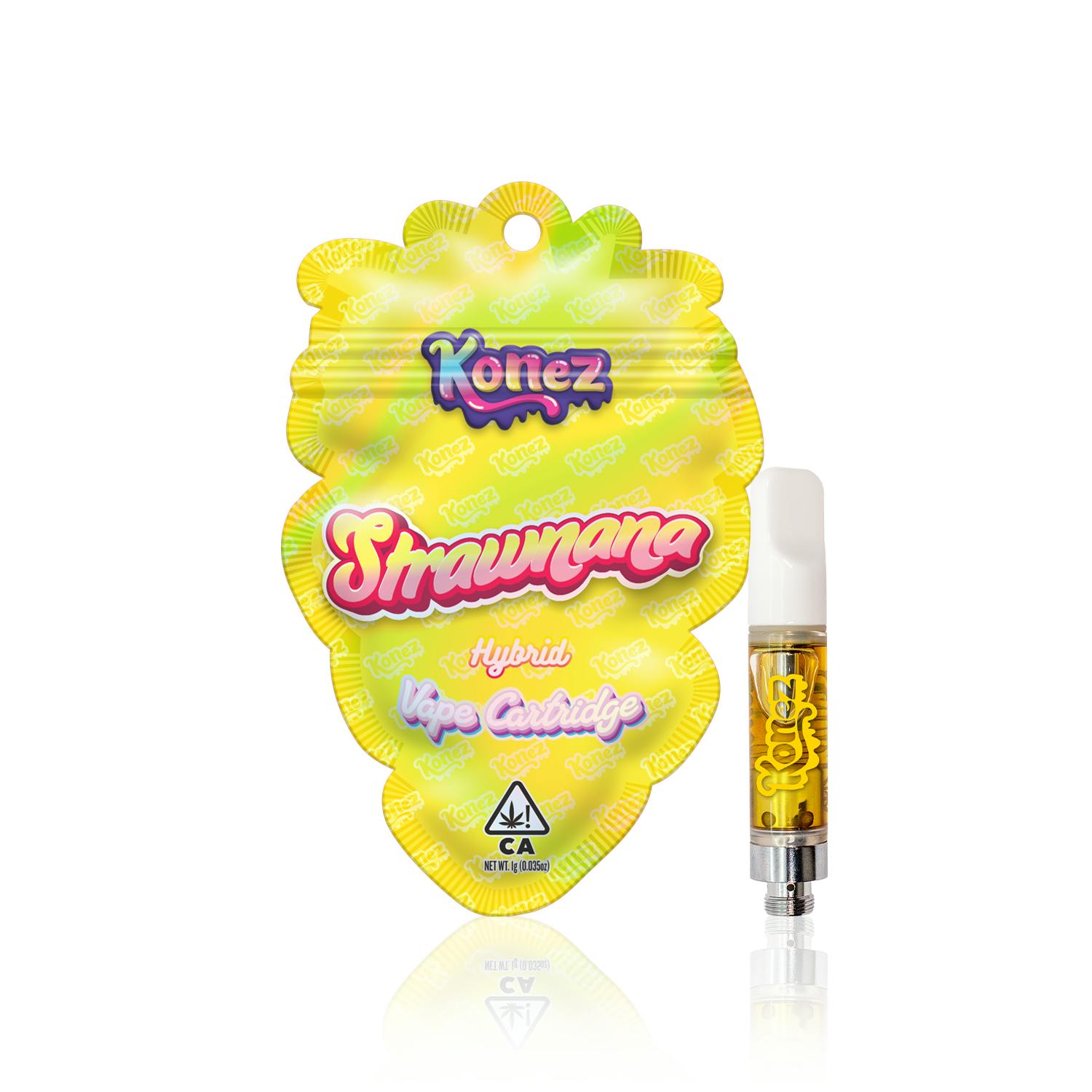 Konez - Strawnana Cartridge 1000mg - 1