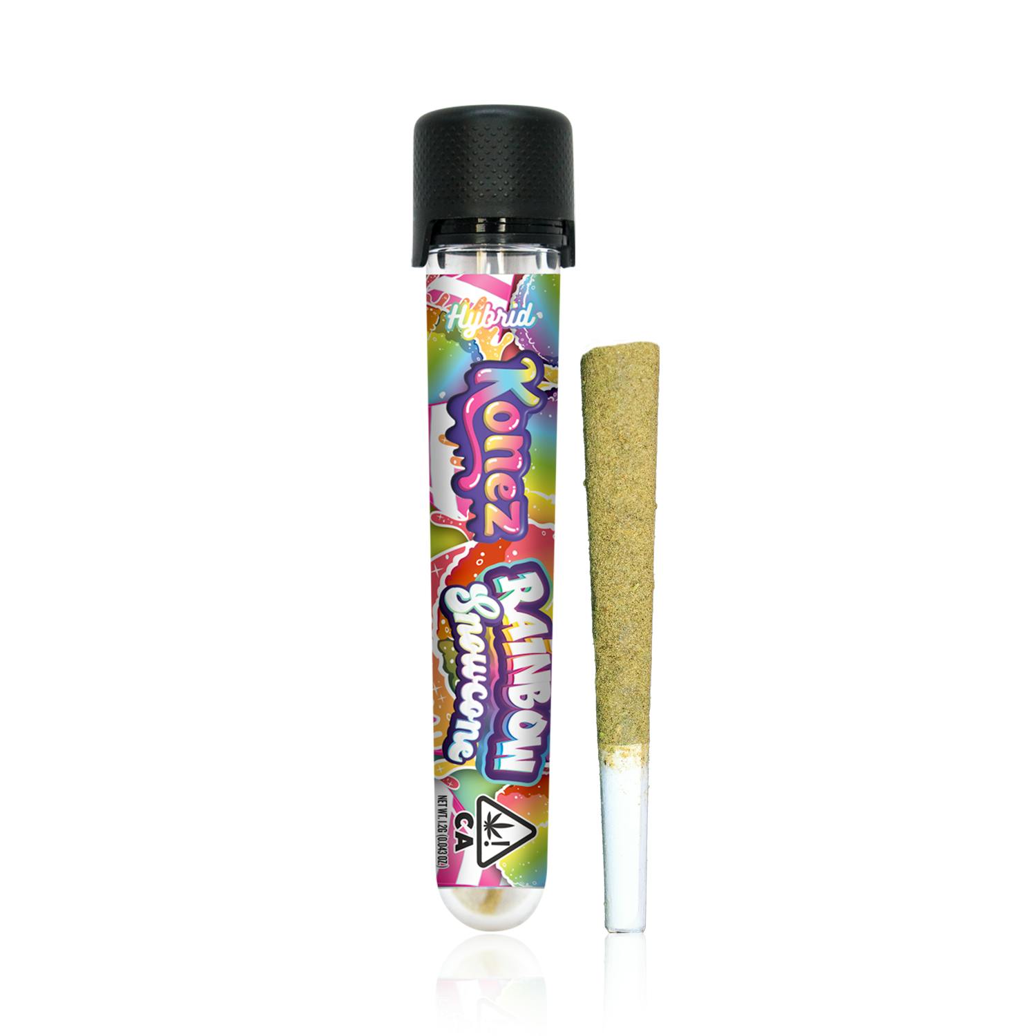 Konez - Rainbow Snow Cone - Infused Pre Roll 1.2g - 1