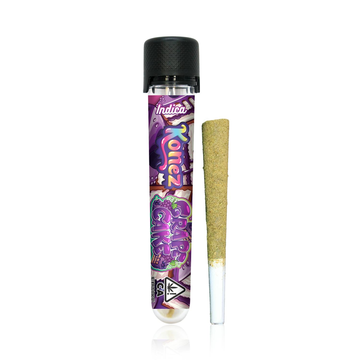 Konez - Grape Cake - Infused Pre Roll 1.2g - 1