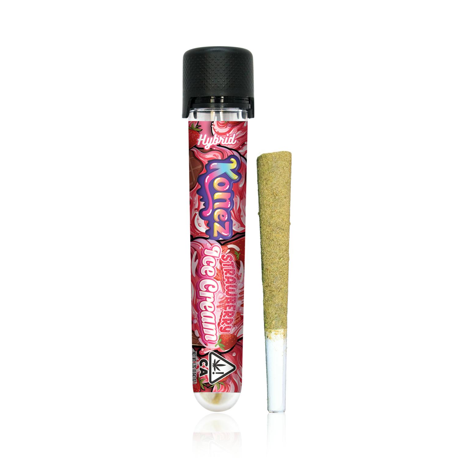 Konez - Strawberry Ice Cream - Infused Pre Roll 1.2g - 1