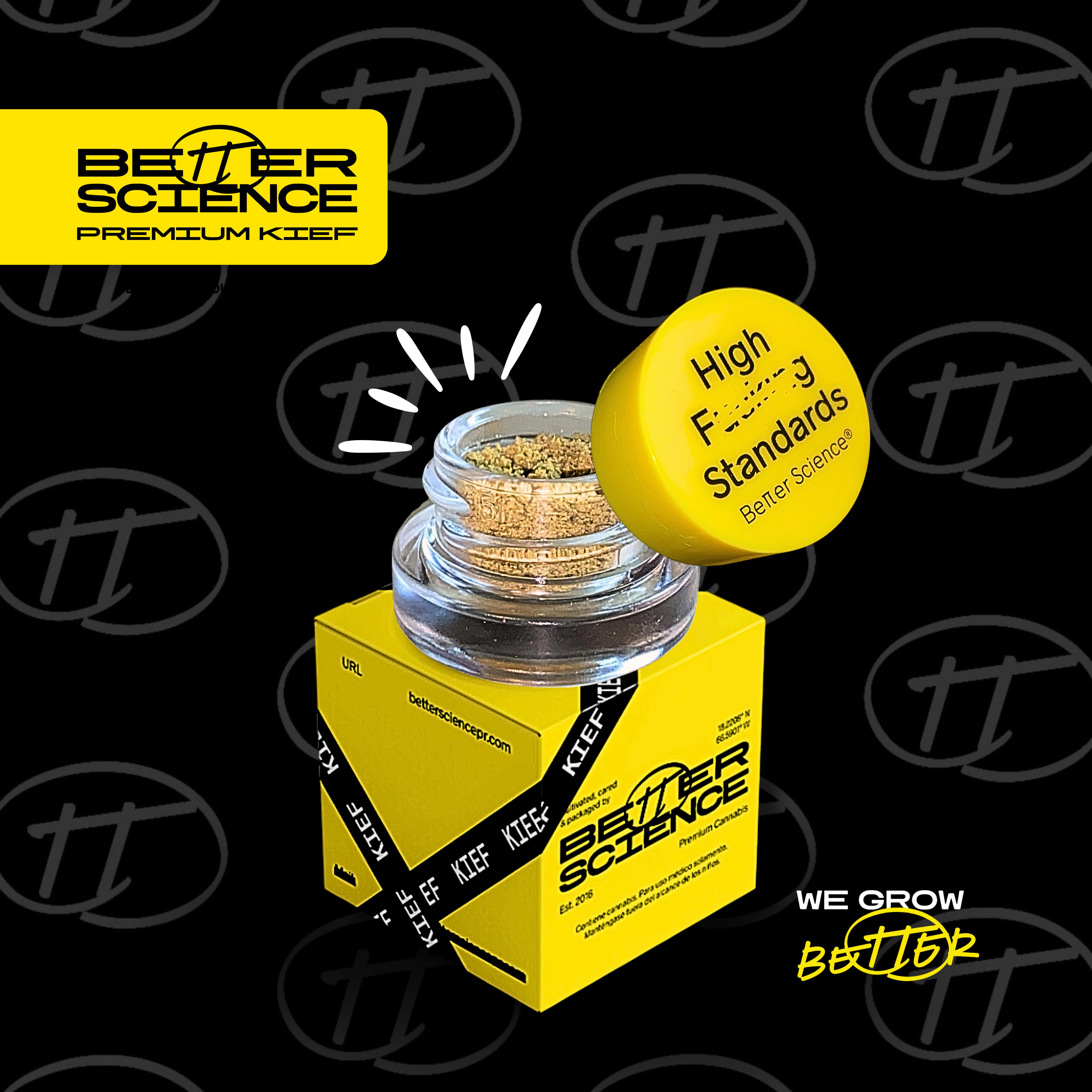 Better Science - BSC - Kief Banana Punch 3 - 1g - 1