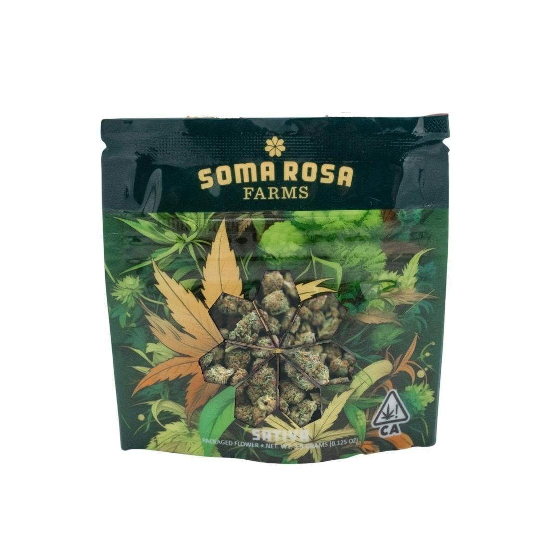 Soma Rosa Farms - Lemon Thai x OG Kush - 3.5g - 1