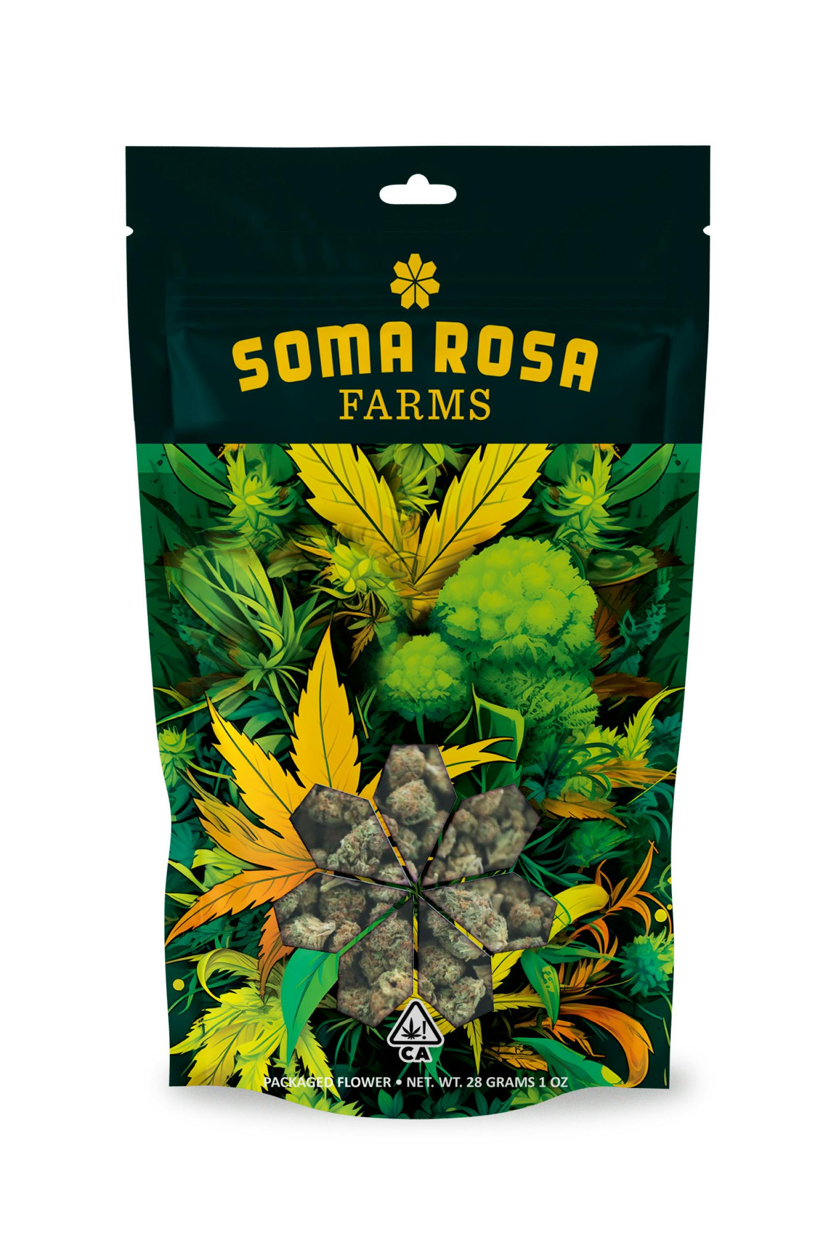 Soma Rosa Farms - Purple Trainwreck - 28g - 1