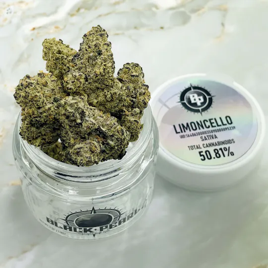 Twenty Two K / 22k - BLACK PEARL - Diamond Coated Indoor Flower - Limoncello - 3.5g | 1/8oz - 1