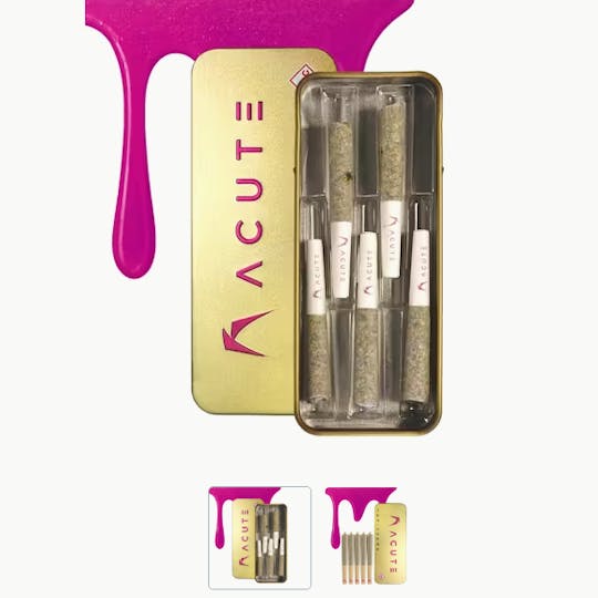 Acute - Acute | Pineapple Express | 5pk Juiced Infused Pre-Rolls (.5g) - 1