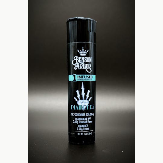 Benson Arbor - Chew Toy #13 - Diamond Infused Pre-Roll 1G - 1